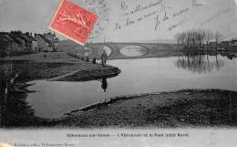 Villeneuve Sur Yonne    89      L'Abreuvoir Et Le Pont    ( Voir Scan) - Villeneuve-sur-Yonne