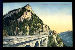 Semmering. Krauselviaduct Und Krauseltunnel / Postcard Not Circulated - Semmering