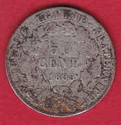 France 50 Centimes Cérès 1895 A - Other & Unclassified