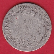 France 50 Centimes Cérès 1895 A - Other & Unclassified