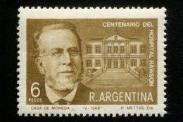 423680443 ARGENTINIE DB 1968 POSTFRIS MINTNEVER HINGED POSTFRIS NEUF YVERT 814 - Nuevos