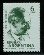 423692608 ARGENTINIE DB 1969 POSTFRIS MINTNEVER HINGED POSTFRIS NEUF YVERT 853 - Nuevos