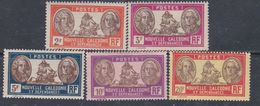 Nlle Calédonie N° 157 / 61 XX   Les 3 Valeurs Sans Charnière Quelques Gommes Coloniales Sinon TB - Unused Stamps