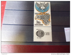 TIMBRE DE TCHECOSLOVAQUIE YVERT N° 71 ** - Airmail