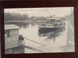 44 Basse Indre Arrivée D'une Abeille édit. Trédille N° 18 , Bateau Abeille N° 5 - Basse-Indre