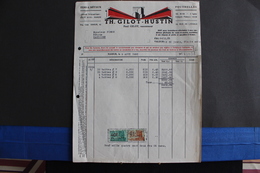 Fac-29 / Namur - Th. Gilot - Hustin  -  Fer & Métaux ( Poutrelles )   / 1951 - Straßenhandel Und Kleingewerbe