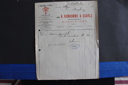 Fac- 33 / A.  Bonhomme & Schols - MAASTRICHT -  Hollande  -  Pays Bas  ( Agenten Steenkolenmijnen )  / 1900 - Straßenhandel Und Kleingewerbe