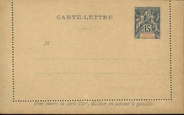 GUINEE FRANçAISE - Entier Sur Carte Lettre Au Type Groupe - P21102 - Storia Postale