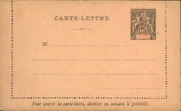 GUINEE FRANçAISE - Entier Sur Carte Lettre Au Type Groupe - P21103 - Briefe U. Dokumente