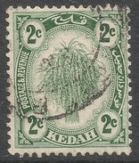Kedah (Malaysia). 1921-32 Definitives. 2c Used. Mult Script CA W/M SG 27 - Kedah