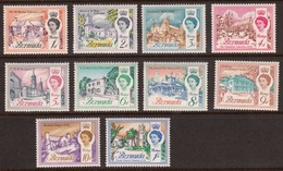 Bermuda 1962-65  Mint No Hinge Sc# 175-183 Incl 182A, SG 163-172 - Bermudas