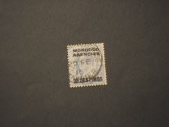 MOROCCO AGENCIES - 1907/10  RE  25 Su 2 1/2 -TIMBRATO/USED - Bureaux Au Maroc / Tanger (...-1958)