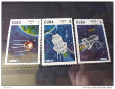 CUBA TIMBRE REFERENCE   YVERT N°1165--1168 - Usados