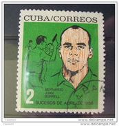 CUBA TIMBRE REFERENCE   YVERT N°701 - Usados