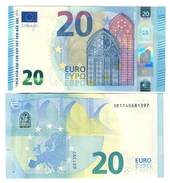 Italia 20 € SB S009 A5 Draghi Q.fds Da Mazzetta Cod.€.250 - 20 Euro