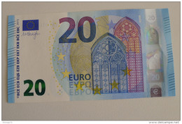 20 EURO SPAIN DRAGHI V001A1 UNC - 20 Euro