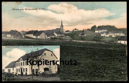 ALTE POSTKARTE GRUSS AUS WINTERSPELT EIFEL GASTWIRTSCHAFT U. HANDLUNG EHLERINGER PRÜM Cpa AK Ansichtskarte Postcard - Prüm