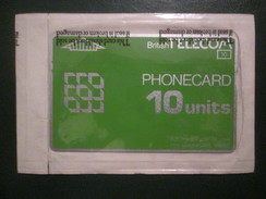 GRANDE-BRETAGNE : UNUSED, MINT PHONECARD 10 UNITS - BT Emissions Définitives