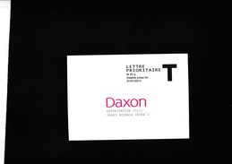 Enveloppe Réponse T - Publicitaire - France - Lettre Prioritaire - Daxon - Autorisation 23121 - Roubaix Cedex - Cartas/Sobre De Respuesta T