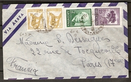 ARGENTINE   -  Lettre Pour La France.   Timbres :     Arbre  /  Puma. - Lettres & Documents