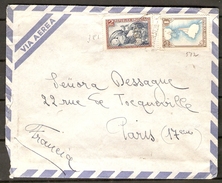 ARGENTINE   -  Lettre Pour La France.   Timbres  :   Fruits  /  Carte - Lettres & Documents