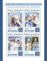 SOLOMON ISLANDS 2016 ** Mother Teresa Of Calcutta M/S - IMPERFORATED - A1702 - Mère Teresa