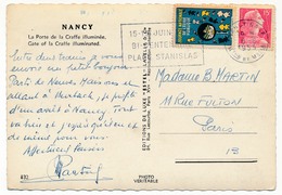 FRANCE => Vignette "Journée Nationale De L'Ecole Publique" Sur Carte Postale 1955 - Briefe U. Dokumente