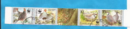 2000  2966-69 WWF  FAUNA BIRDS JUGOSLAVIJA JUGOSLAWIEN USED - Usados