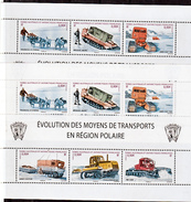 TAAF 560 565 Feuillet Variété Orange Vif Et Extra Pale Neuf ** MNH Sin Charmela - Non Dentelés, épreuves & Variétés