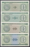 BK-SET-15 CUBA UNC 1985 1-20$. INTUR. SERIE B. - Cuba