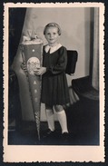 9700 - Alte Foto Ansichtskarte - Schulanfang Riesen Zuckertüte Schulranzen - Schröder Mittweida - 1955 - TOP - Primero Día De Escuela