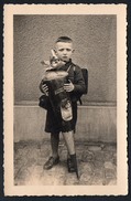 9701 - Alte Foto Ansichtskarte - Schulanfang Riesen Zuckertüte Schulranzen - Ca. 1940 - TOP - Primero Día De Escuela