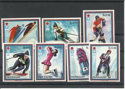 PARAGUAY SERIE  MNH  ** - Winter 1972: Sapporo