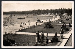 9157 - Alte Foto Ansichtskarte - Neustädtel Bei Schneeberg - Strandbad Freibad Bergsee Filzteich - Gel 1937 - Claus - Schneeberg