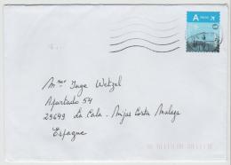 B275  BELGIEN - BRIEF MIT / Europa Tarif 2017 - Cartas & Documentos
