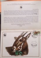 New Year & Christmas Greeting Card Of WWF Vietnam Viet Nam 2006 / 2 Images - Cartas & Documentos