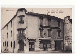 Etel - Façade De L'Hôtel De La Plage - Garage,Remise Et Ecurie / Editions Lannelongue N°3 - Etel