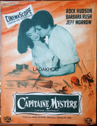 DOSSIER DE PRESSE # AFFICHE CINEMA # CAPITAINE MYSTERE # CAPTAIN LIGHTFOOT# ROCK HUDSON #1955 - Pubblicitari