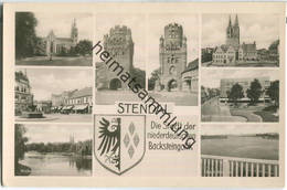 Stendal - Adolf-Hitler-See - Adolf-Hitler-Strasse - Sperlingsberg - Verlag Trinks & Co Leipzig - Stendal