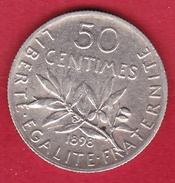 France 50 Centimes Semeuse 1898 - SUP - Altri & Non Classificati