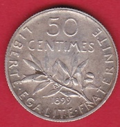 France 50 Centimes Semeuse 1899 - SUP - Altri & Non Classificati