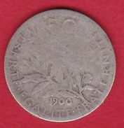 France 50 Centimes Semeuse 1900 - Other & Unclassified