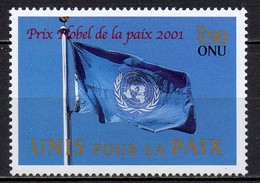 Nations Unies (Genève) - 2001 - Yvert N° 445 **  - Prix Nobel De La Paix - Ongebruikt