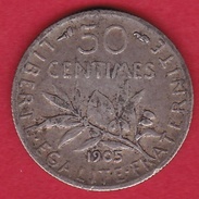 France 50 Centimes Semeuse 1905 - Autres & Non Classés