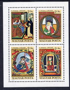 HUNGARY 1970 Stamp Day: Art  Block MNH / **.  Michel Block 77 - Blocs-feuillets