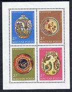 HUNGARY 1968 Stamp Day Block MNH / **.  Michel Block 66 - Blocks & Kleinbögen