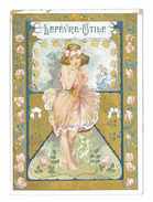 CHROMO LU LEFEVRE-UTILE PETIT-BEURRE ROSE DE G. BUSSIERE Abimee - Lu