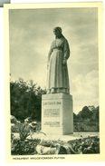 ANSICHTKAART * PUTTEN * MONUMENT WEGGEVOERDEN 2 OCTOBER 1944   (3884b) - Putten