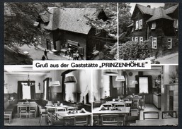 9760 - Alte MBK Ansichtskarte - Hartenstein - Gaststätte Forsthaus Prinzenhöle - Gel 1985 - Hoffmann - Hartenstein