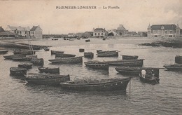 56 PLOEMEUR -  LOMENER   - La Flotille           TB PLAN  Port +Village  RARE - Ploemeur